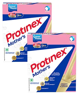 Protinex Mama Vanilla Flavour Tin Package - 250 gm (Pack of 2)