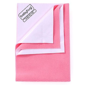 Babyhug Smart Dry Bed Protector Sheet Small Saloman Rose Babyhug Smart Dry Bed Protector Sheet