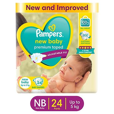 pampers born baby
