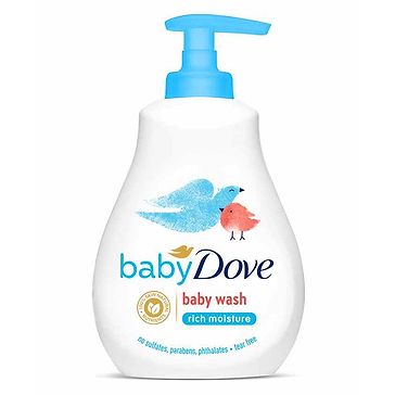 baby dove rich moisture head to toe wash