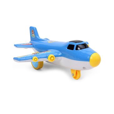 blue airplane toy