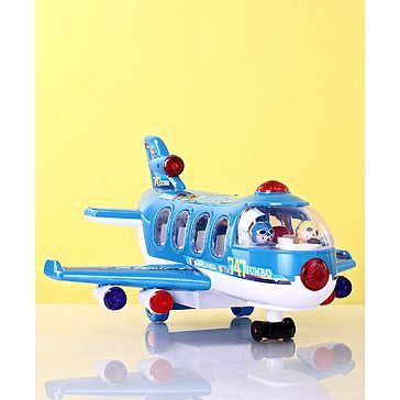 blue airplane toy