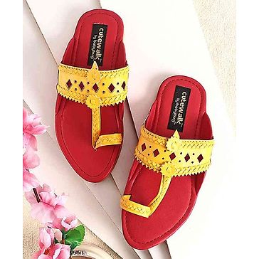 kolhapuri chappal for baby girl