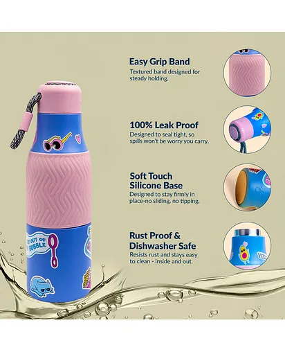 Rabitat Zappy Insulated Stainless Steel Bottle - Laven Rebel 700