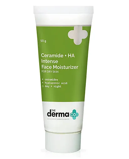 Derma Cream 50mL フェイスクリーム The Derma Co. Ceramide + HA Intense Face Moisturizer- 50 g Online