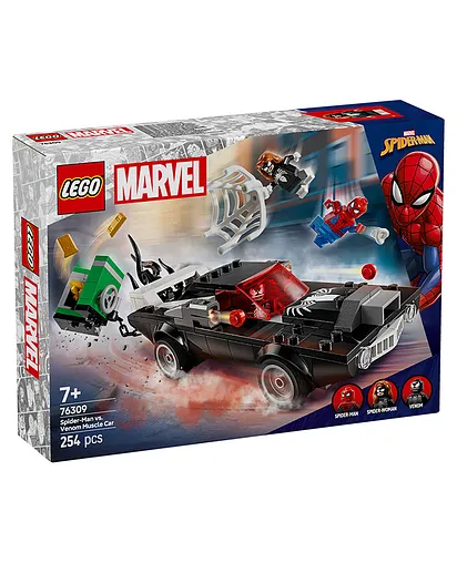 LEGO Marvel Spider-Man vs. Venom Muscle Car Buildable Toy Vehicle