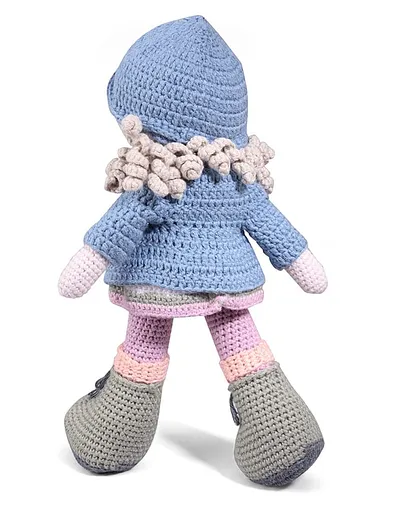 Bonfino Premium Handmade Miss Zelo Crochet Doll For Girls & Boys