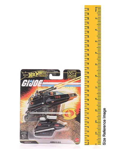 Hot Wheels G.I.JOE 788 Cobra H.I.S.S Die Cast Toy Car - Black for