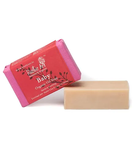 Rustic Art Organic Baby Soap -  100 gm