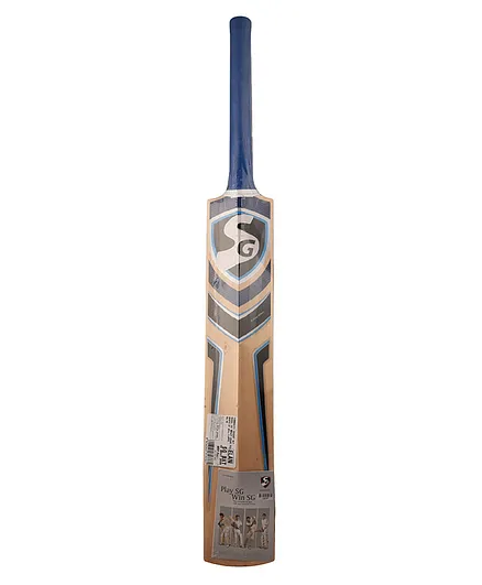 SG Impact Spark Cricket Bat Size 5 - Blue Brown