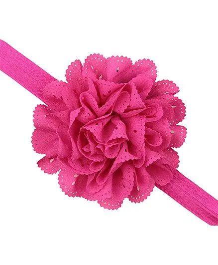 Akinos Kids Pretty Flower Headband - Pink
