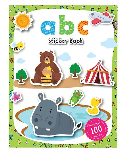 ABC Sticker Book - English