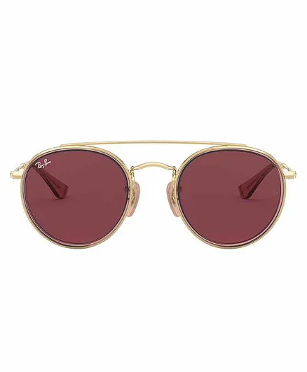 rayban round pink