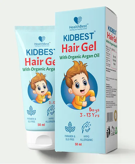HealthBest Kidbest Hair Gel - 50 ml Online in India, Buy at Best Price from   - 10042814