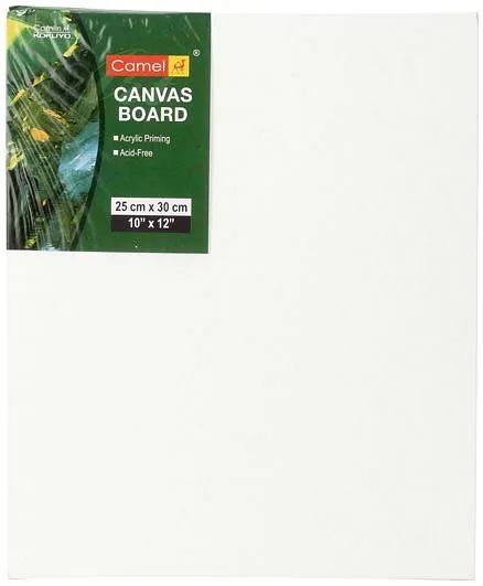 Camel Canvas Board - White