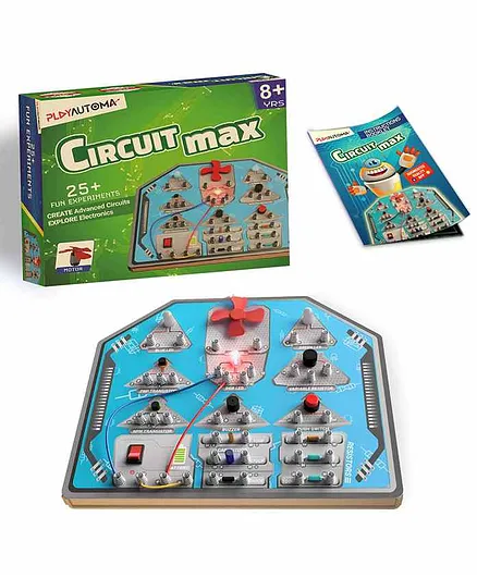 PLAYAUTOMA Circuit Max DIY Electronics Game - Multicolour