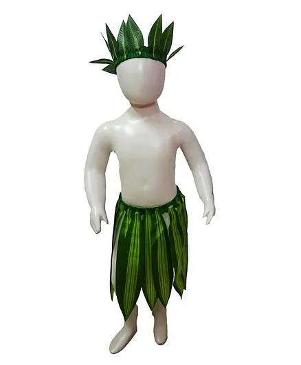 Buy BookMyCostume Tarzan Mowgli Jungle Book Cartoon Character Kids Fancy Dress  Costume - Green for Boys (3-4 Years) Online in India, Shop at   - 10059312