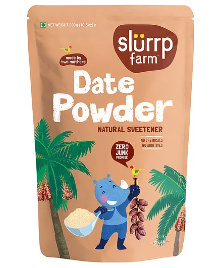 Slurrp Farm 100% Natural Sweetener Date Powder - 300 gm