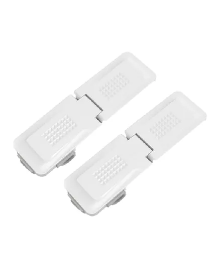 BabySafeHouse Infant Safety Lock Dual Use Pack of 2 - White