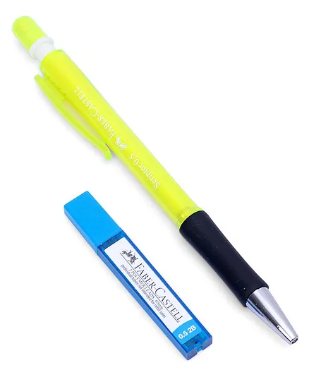Faber Castell Scriptor Mechanical Pencil With Lead Box - Yellow
