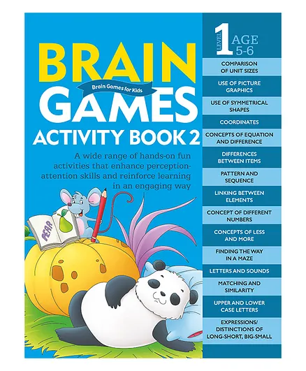 Brain Games Level 1 Activity Book 2 - English
