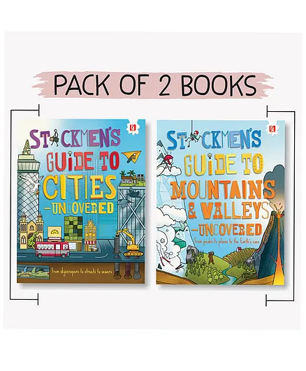 Encyclopedia Cities Uncovered & Mountains and Valleys Uncovered  Pack Of 2 - English