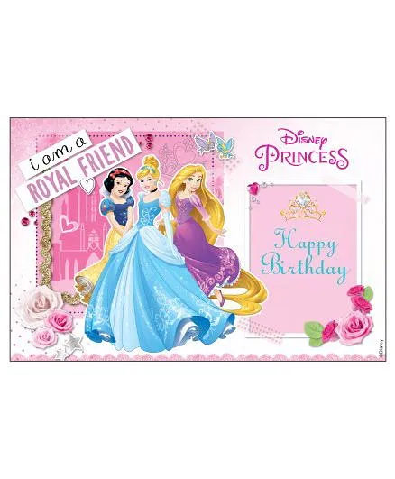 Disney Princess Table Mats Pack Of 6 Pink And Blue Online In India Buy At Best Price From Firstcry Com