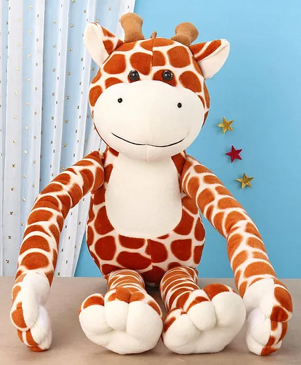 Play Toons Hanging Giraffe Brown & White - Height 62 cm