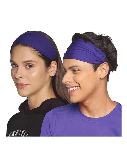 Boldfit Gym Headband - Blue