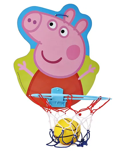 Peppa Pig Face Shape Basket Ball Set - Color May Vary Online India, Buy Sports Equipment for (3-6 Years) at - 10132181 Peppa Pig Face Shape Basket Ball Set - Color May Vary Online India, Buy Sports Equipment for (3-6 Years) at - 10132181