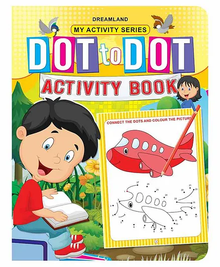 My Activity Dot to Dot Activity Book - English