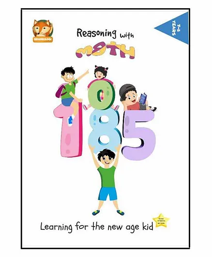 Brainlogi Reasoning With Math Activity Book & Android App - Multicolour