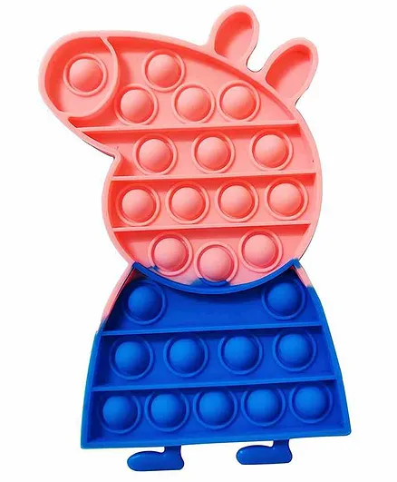 Popit Bubble Fidget Toy Peppa Pig Sensory ADHD Stress Relief Hand Game 