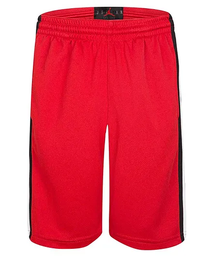 Jordan Side Taped Shorts - Red