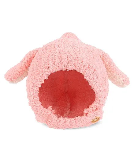 SYGA Rabbit Ears Head Hooded Winter Hats Pink - Circumference 44-52 cm