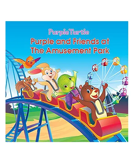 Purple & Friends At The Amusement Park Story Book - English