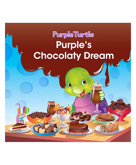 Purple's Chocolaty Dream Story Book - English