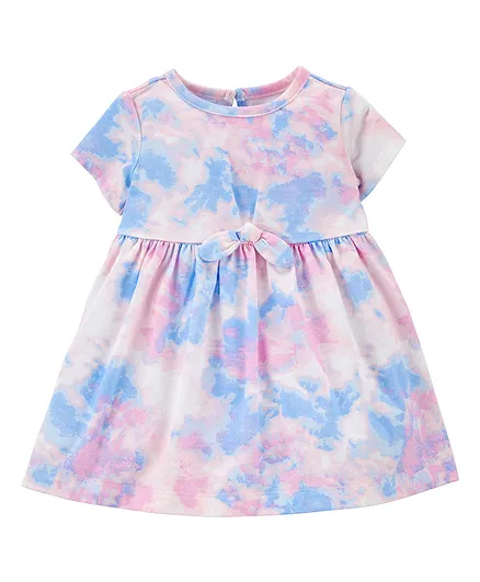 jersey tie dye dress