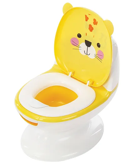 Upgraded Non-Slip Toddler Potty Seat for Toilet with 2 Comfortable Cushions,Foldable Adjustable Potty Training Seat for Kid/Boy/Girl by Double Elite Toddler Potty Training Seat with Step Stool Ladder 
