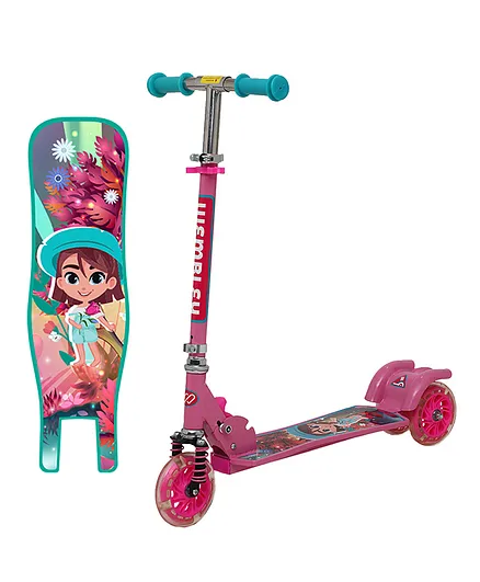 Wembley Toys Kick Scooter with Height Adjustable Handle - Pink