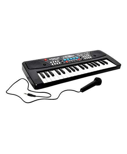 OPINA 37 Key Electric Keyboard Musical Toy - Black