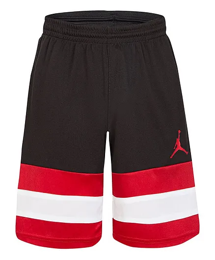 Jordan Color Blocked Jumpman Shorts - Black