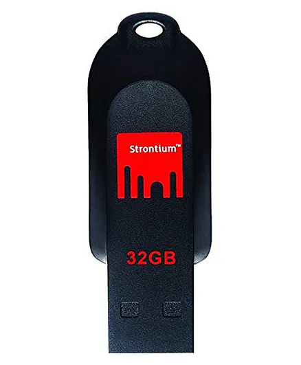 Strontium 32 gb Pollex Pen Drive -  Black Red