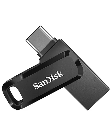 SanDisk 32GB Ultra Dual Drive Go Type C Pendrive for Mobile - Black