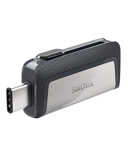 SanDisk Ultra Dual USB Drive 3.1 SDDDC2 128 GB - Black Silver