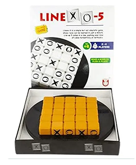 AdiChai Line XO-5 Challenging Game - Multicolor