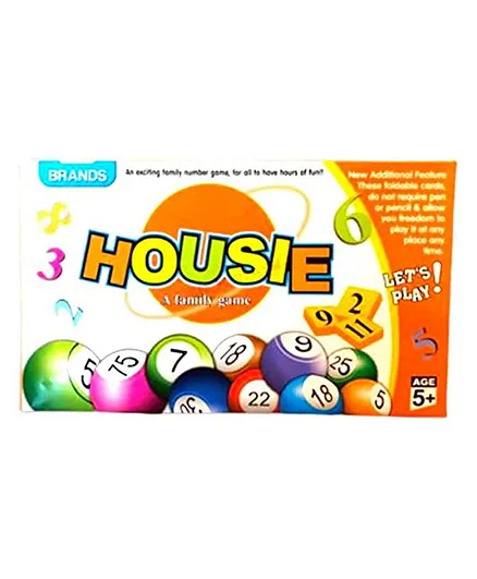 AdiChai Housie Deluxe Board Game - Multicolor