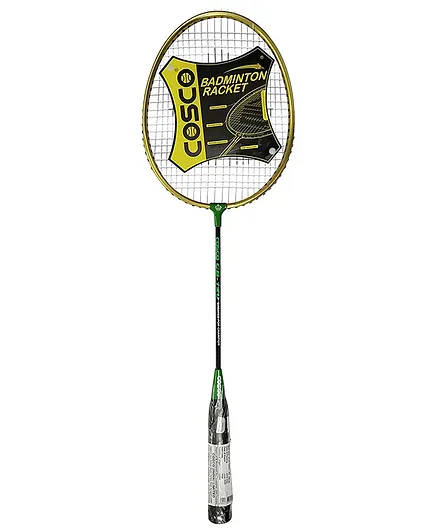 COSCO CB 120 Badminton Racket - Gold Green 