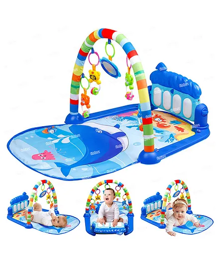 Fiddlerz Multi Function Play Gym With Toy Bar - Multicolor