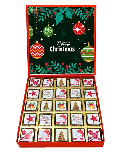 Expelite Beautiful Christmas Chocolate Gift boxe - 400 gm